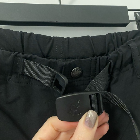 Gramicci Black Belted Hiking Pants - Picture 3 of 6